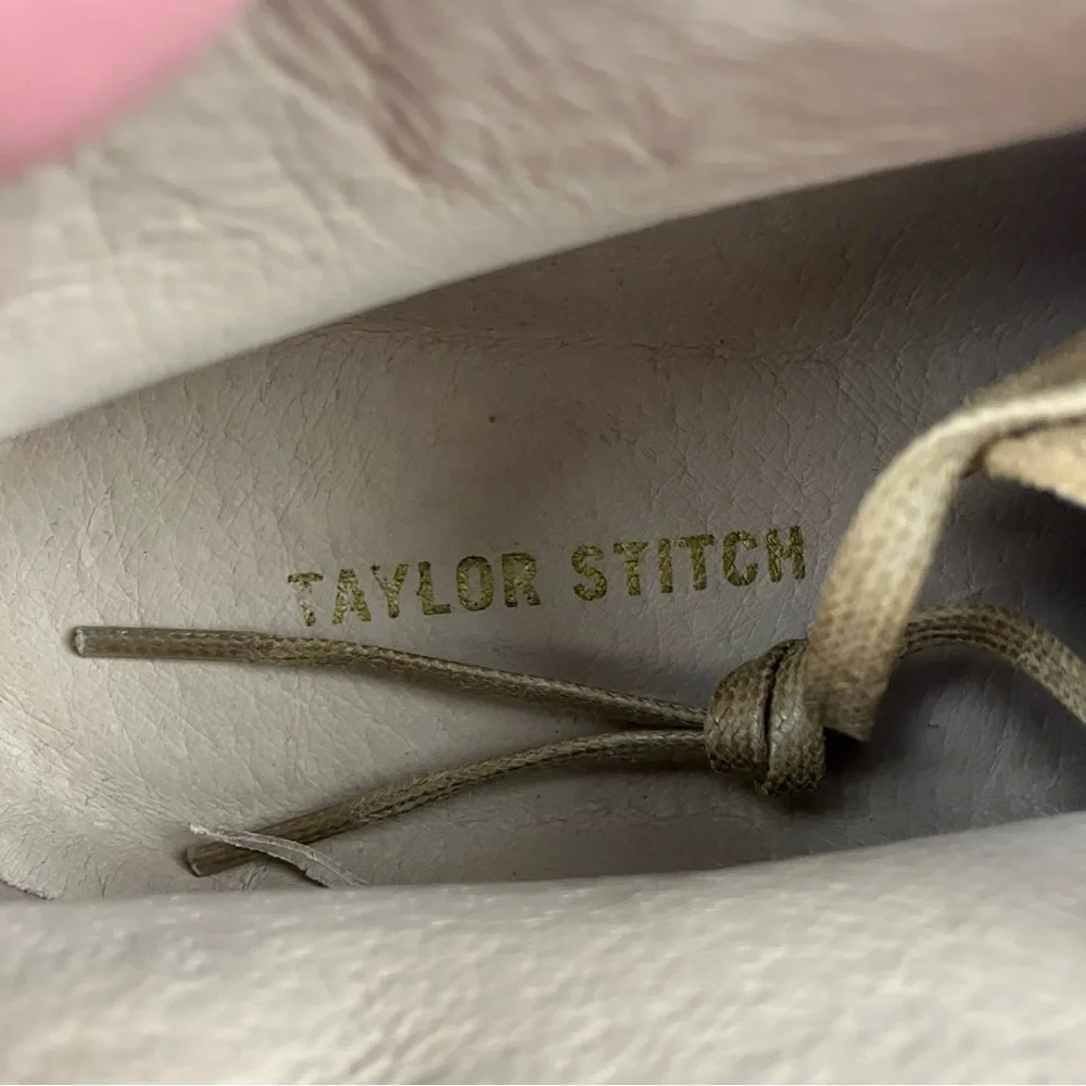 Taylor Stitch Men’s Size 12.0 The Forester Chukka Mushroom Brown Suede Boots
